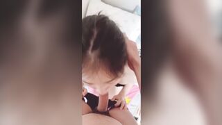 Yêu nhau 6 tháng, Lần đầu dạy em người yêu Ngây thơ Loli mình dây bú cu quay video