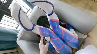 Anh xé bộ đồ coss địt rồi lần sao khỏi nhé