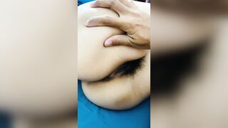 Bé sinh viên cực phẩm cong người nhận từng đợt tinh của anh