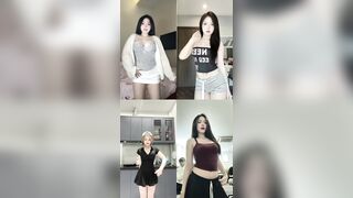Tiktoker lắc đít váy ngắn lọt khe tổng hợp #4