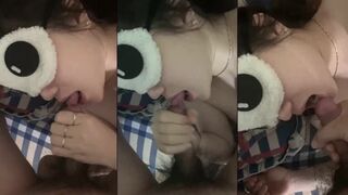 Nhỏ em họ đang ngủ say anh trai đi vào mồm bắn tinh đầy mặt em