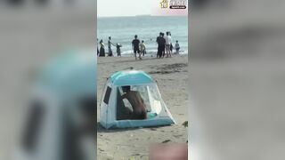 cặp đôi địt nhau public ngoài bãi biển cực chill