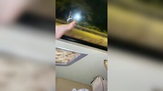 Đi xe khách cô gái tụt quần định public, bị ông lơ xe phát hiện và cái kết.