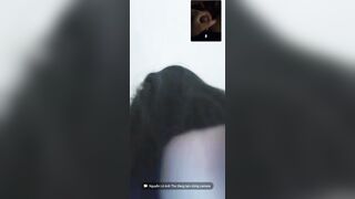 Call video với em rau quê hàng non cực dâm,đg sốt mà e vẫn ngồi móc lồn rên rỉ p4