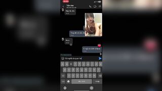 Call video chat sex với em rau non Trần Mai ngây thơ bắt e ngồi móc lồn cho a xem