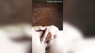 Em rau non miền núi vú bự đêm nào cũng gửi clip tự show móc lồn cực dâm cho a xem p3