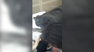 Mang em học sinh 2k8 vào wc bú cu