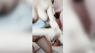 Vợ bầu lén lút đụ nhau với trai, khi chồng đi làm ở công trường kiếm tiền nuôi vợ.