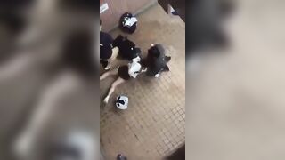 2 bạn nam đụ 1 bạn gái giữa đường tất cả đều là học sinh, tuổi trẻ giờ thích là đụ.