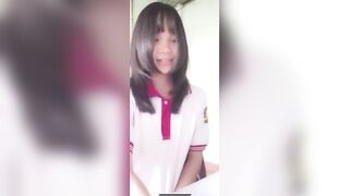 Học sinh lớp 10 lồn múp không lông call sex thủ dâm với bạn 2