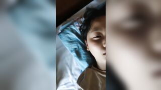 Gái non thích thú khi được bú cặc to