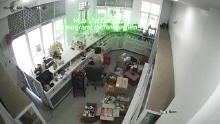 Hack Camera Cô Dược Sĩ Nứng Lồn Làm Tình Tại Quầy Thuốc