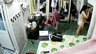 seri hack cam phòng mấy bé học sinh non tơ thay quần áo - phần 6