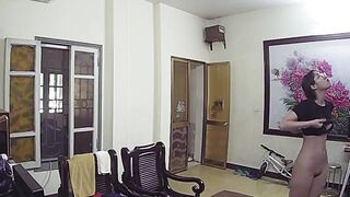 seri gái xinh thay quần áo cởi chuồng khi ở nhà 1 mình - phần 11