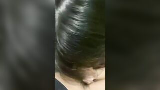 Gái xinh bú cu xuất vào miệng