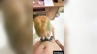 Bé bạn thân kính cận dâm đãng