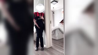 Em giúp việc thấy ông bà chủ địt nhau lên cơn nứng lồn thủ dâm
