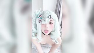 PoppaChan em teen loli cosplay bím múp hàng dâm cực xinh p2