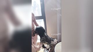 Some thác loạn bú mút địt tập thể cùng e nhân viên lễ tân ks mặc sườn xám cực dâm p5