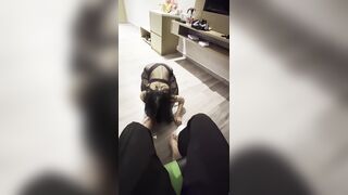 Train slave,cách huấn luyện e dâu dâm mông to thành con đĩ dâm dục thèm cặc p4