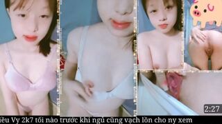 yến vy 2k8 móc lồn cho anh ny xem mỗi tối