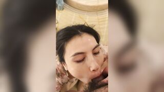 C dâu k đc a trai chăm nên rất thèm,nhìn c lim dim tận hưởng rên rỉ cặc em là bt p3