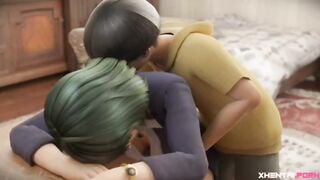 Hentai 3D loạn luân mẹ con