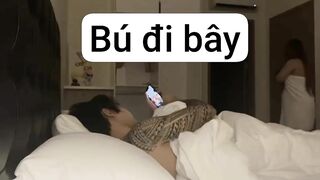 Em người yêu vú to dâm đãng thèm thêm cu