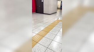 Full, E gái xinh Loli mình dây Lên tàu điện ngầm, Khiêu Dâm Vạch quần lót xem lồn