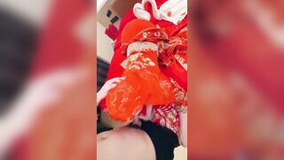 Chịch bắn ngập lồn em dâu trắng múp trong ngày cưới trước khi bị thằng em địt