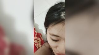 bón tinh cho bé sinh viên năm nhất nhí nhảnh tập uống