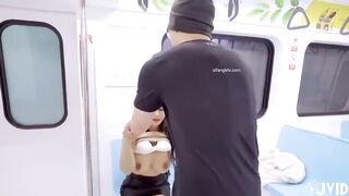 Tàu điện ngầm vắng quá, E Dâm Nữ Khoe Vú lồn, Khiêu dâm Lút Cán Djt Lồn Múp Rên rỉ