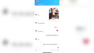bé học sinh vừa học bài vừa khoe vú cho người yêu xem