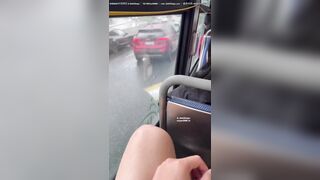 wataa chút kích thích nhỏ trên xe buýt