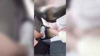 wataa chút kích thích nhỏ trên xe buýt