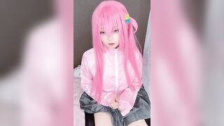 E Teen Tóc Hồng, Cosplay Bóp Vú Loli mình dây Móc lồn thủ dâm rên rỉ