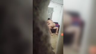 Quay lén hàng xóm dâm móc lồn thủ dâm địt nhau phần 2