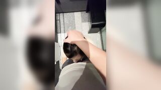 lén lút với em người yêu trong nhà vệ sinh quán nhậu