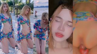 Gạ được em gái mặc bikini đi khách sạn chơi lỗ đít