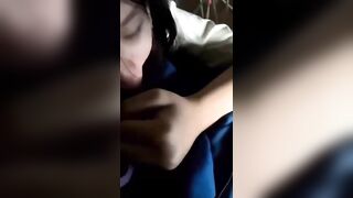 ấn cu vào mồm đứa em họ 2k10 bắt nó ăn
