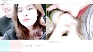 Ometv em gái dâm bất ngờ khi thấy cái lồn giả ometv p30