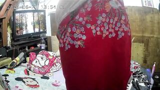 Hack cam hàng xóm ở chuồng ở nhà mông to vú bự