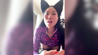 sweet faced asian gets pounded by her long time neighbor