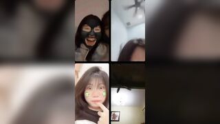 Bạn thân cho nhau xem cu khi call video toàn lũ dâm