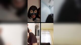 Bạn thân cho nhau xem cu khi call video toàn lũ dâm
