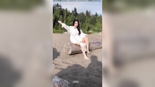Vãi, Cặp đôi ở Bãi Biển, Ko mặc quần lót Lộ Lồn Giúp sục cu Xuất tinh quay video