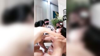 Eira 2004, Cùng 2 cái lồn Và a shipper May mắn, Thủ dâm Sục Cu Live sex