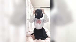 Học sinh dễ thương loli mình dây làm những việc biến thái