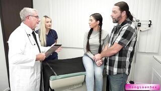 Bí Mật Phòng Khám: Chồng Vô Sinh Nhờ Bác Sĩ Trai Đẹp “Thu Tinh Trực Tiếp” Vào Lồn Vợ