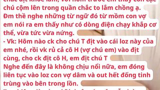 Hành trình gạ Vk vào con đường some: Pass1 Vk dâm và Chú họ của Ck.